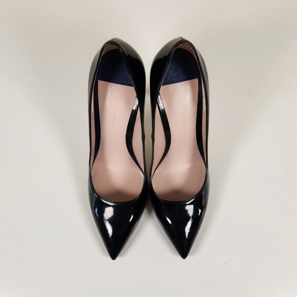 Stuart Weitzman Shoes - Stuart Weitzman Black Patent Pointed-Toe Stiletto Pumps
